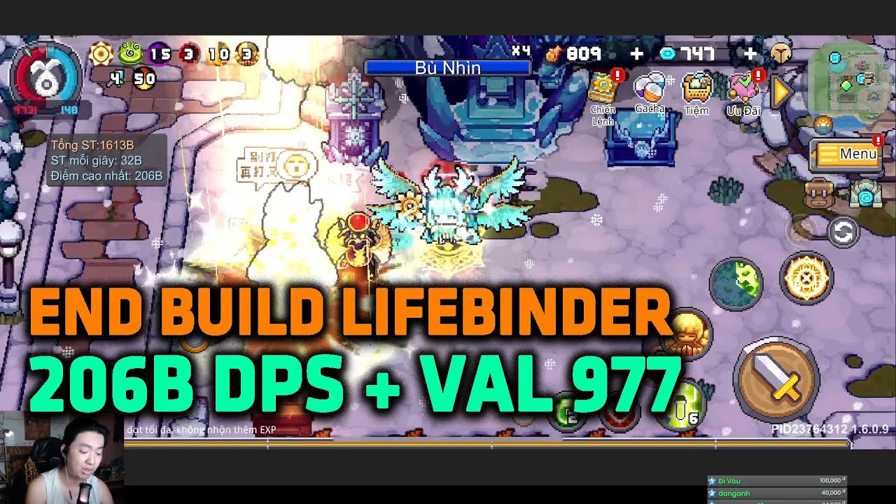 Build Lifebinder 206B Valkyrie 977 SS2 Soul Knight Prequel #ThaiPuca