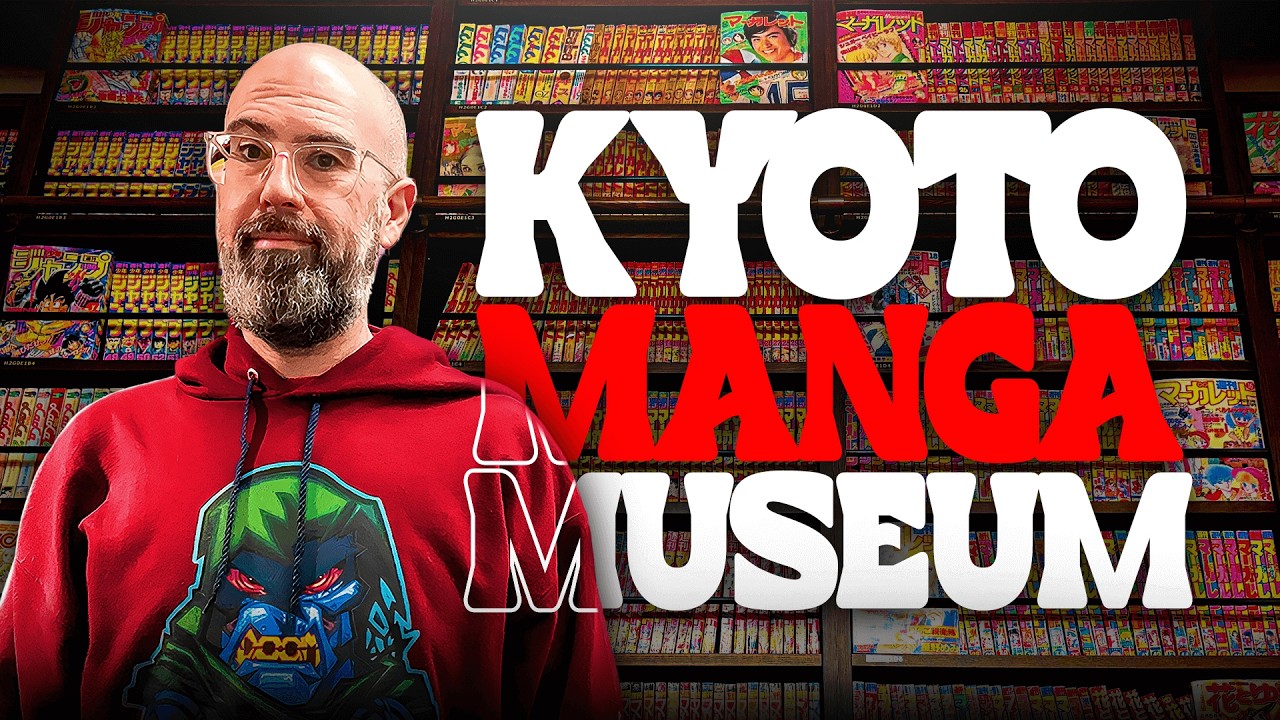 Comics GREATEST Museum Is In Kyoto Japan!