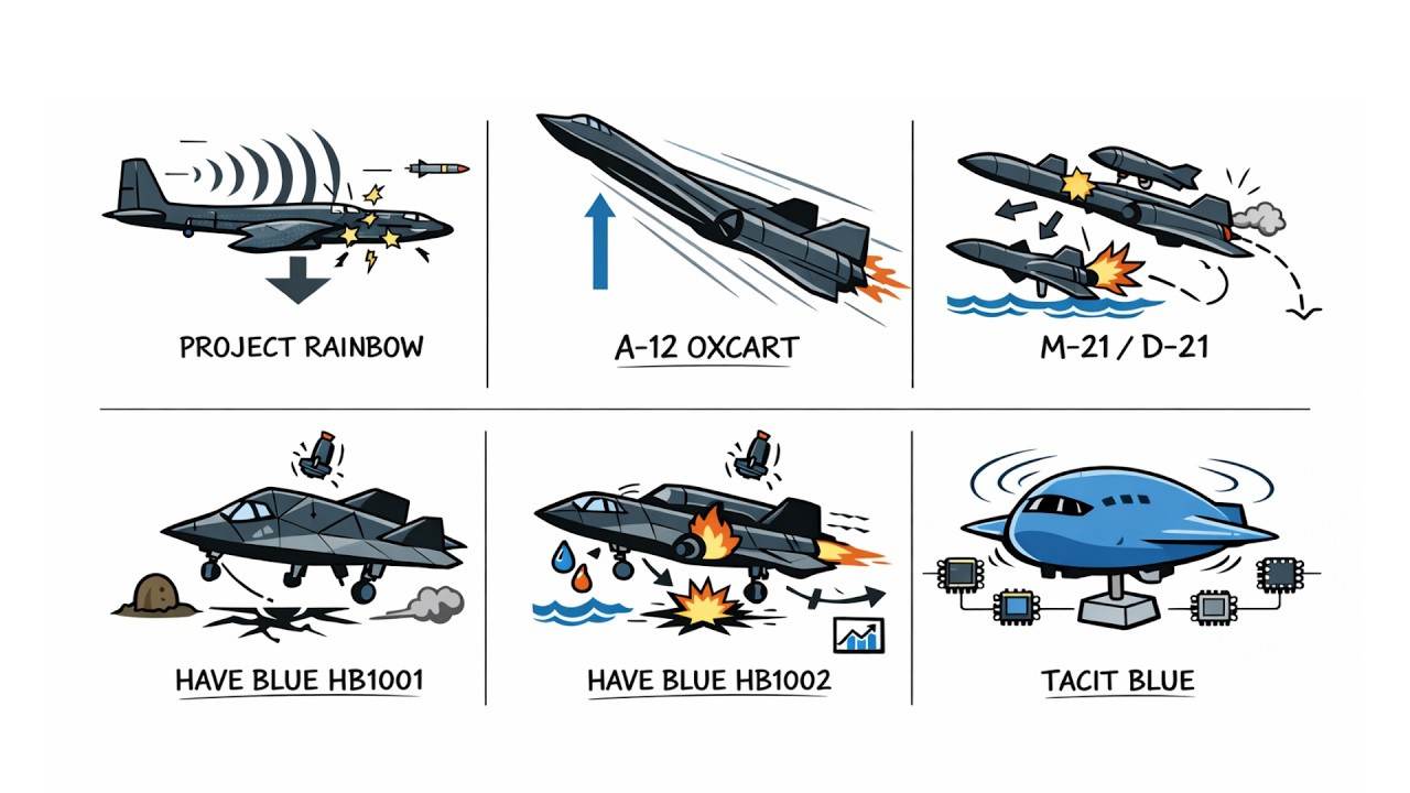 Every Secret Stealth Program That Failed Before the F 117 Nighthawk Explained