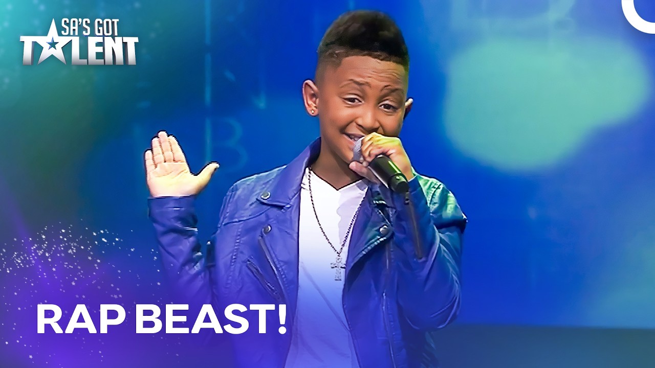 This Kid Got BARS! Lil Deizo Takes Over The Stage | South Africa's Got Talent
