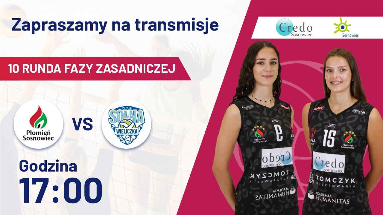 1 Liga Kobiet - Credo Płomień Sosnowiec vs WTS Solna Wieliczka