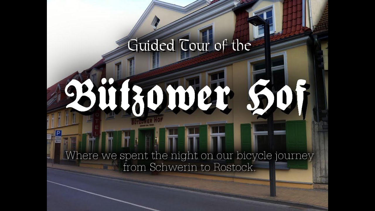 Tour of the Bützower Hof in the town of Bützow in the far north of Eastern Germany. -  May 26, 1991