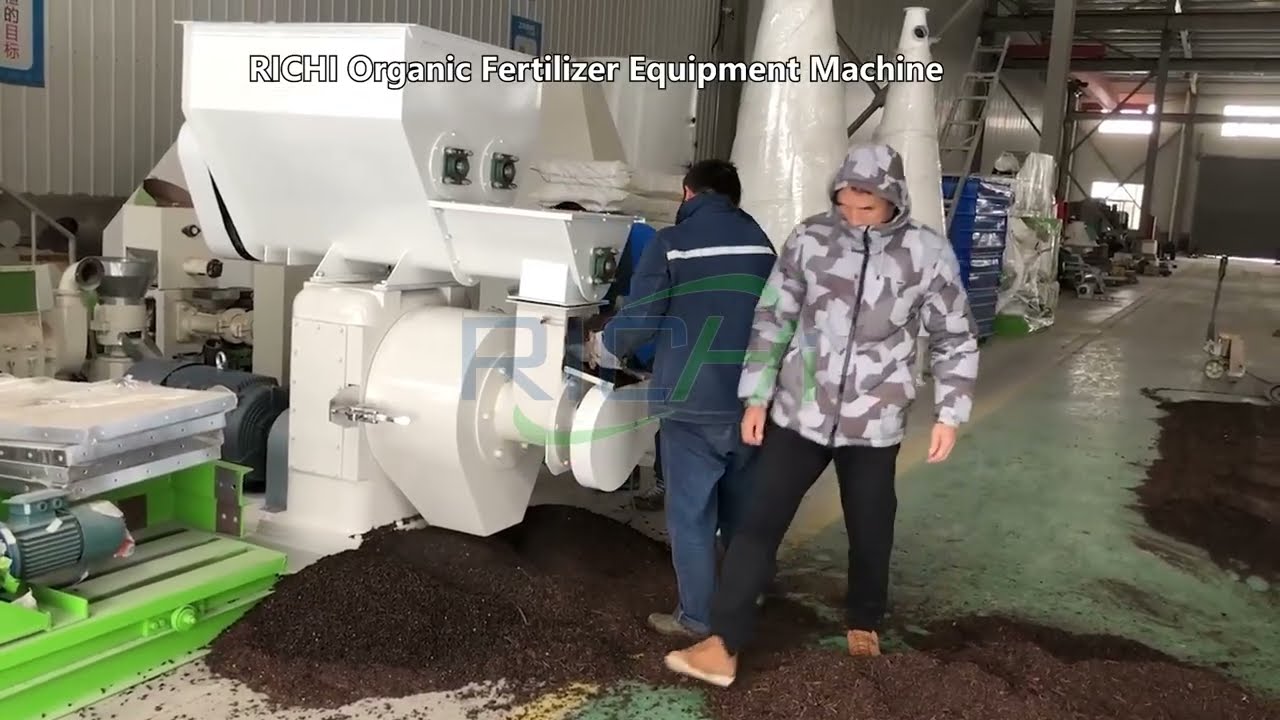 【Live Testing】RICHI Organic Fertilizer Pellet Machine in Action