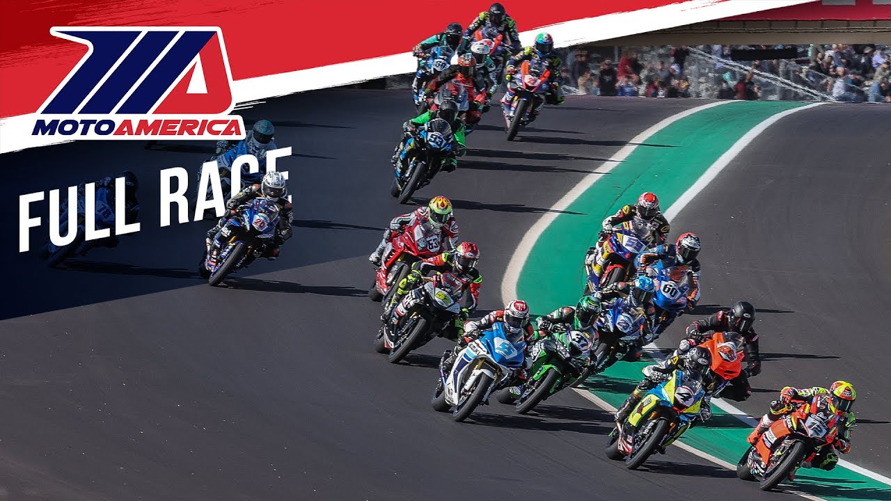 MotoAmerica Supersport Extended Race at Laguna Seca 2023