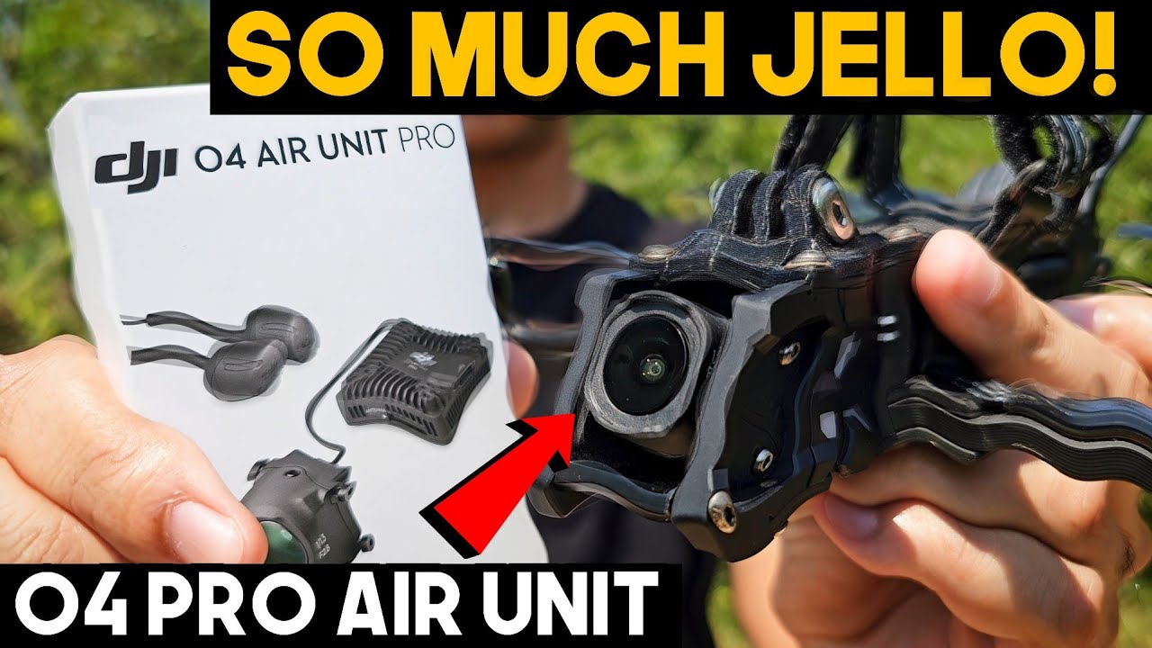 My DJI O4 Pro is a Jello Monster + How to Fix it!
