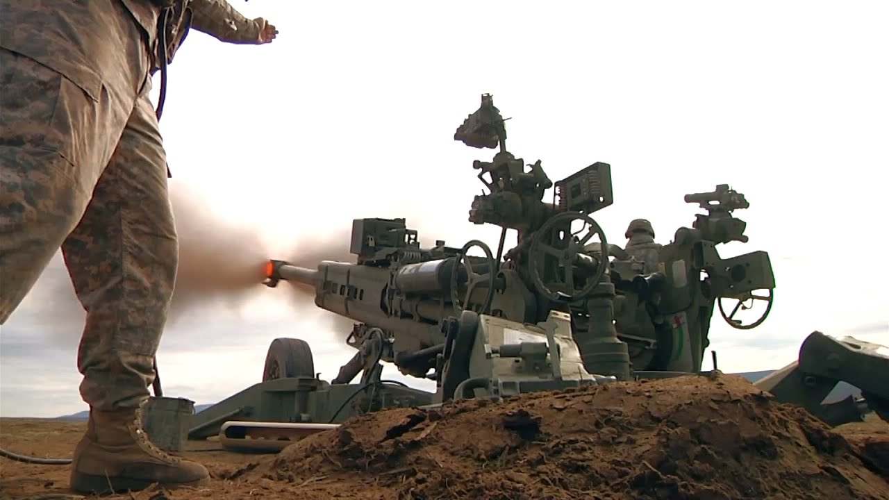 Artillery Live-Fire At Yakima