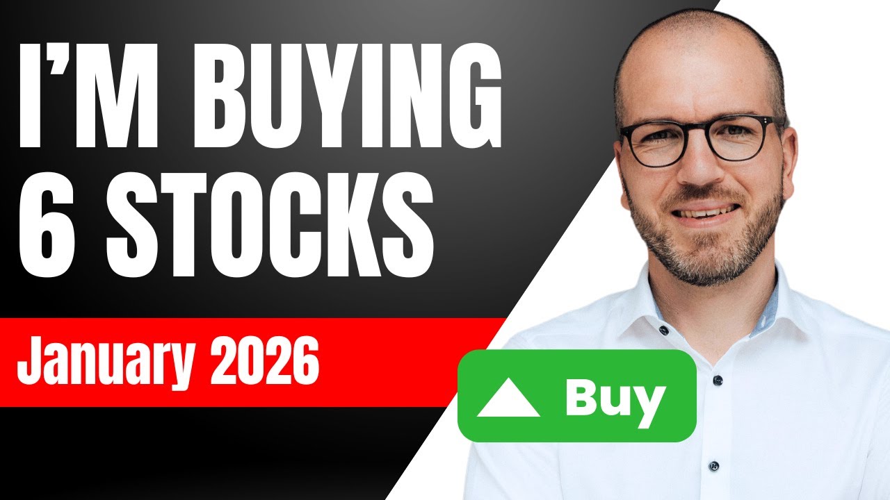 6 Stocks I’m Buying in January 2026 (My Real-Money Portfolio)