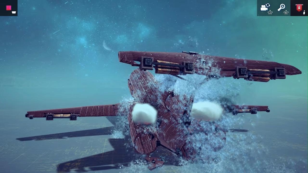 How to get Exploding planes in Besiege
