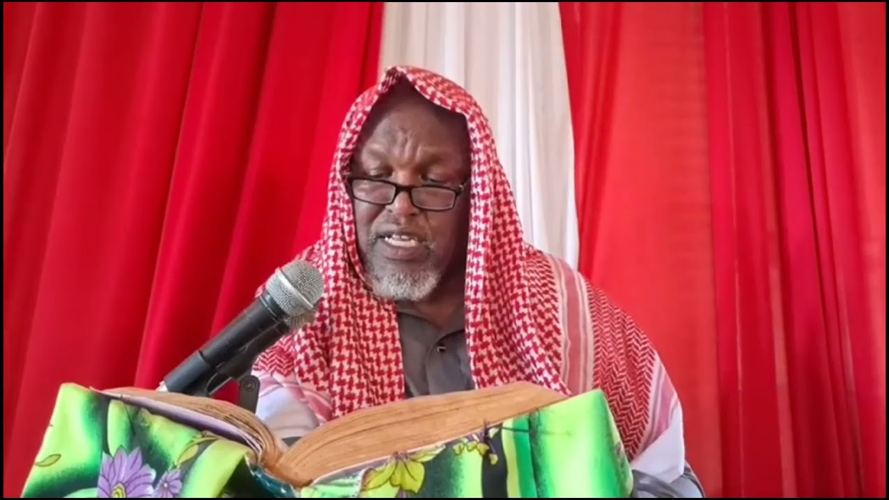 Sheikh Muhammed zabuur bahar ilmi qurana fi hadisaa Ajjaibaa hordaaftota Kenya jzklh caqsaa erga 