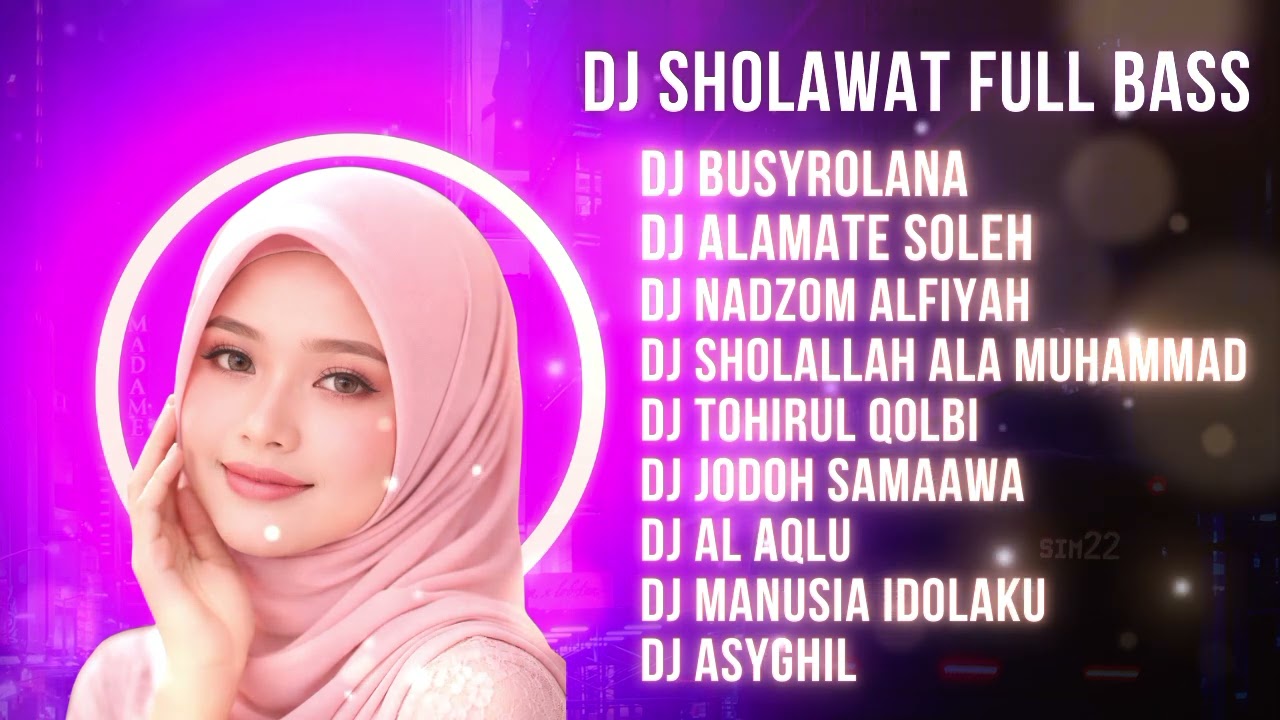 🎧 DJ Sholawat Full Bass Terbaru | Adem di Hati, Nendang di Bass