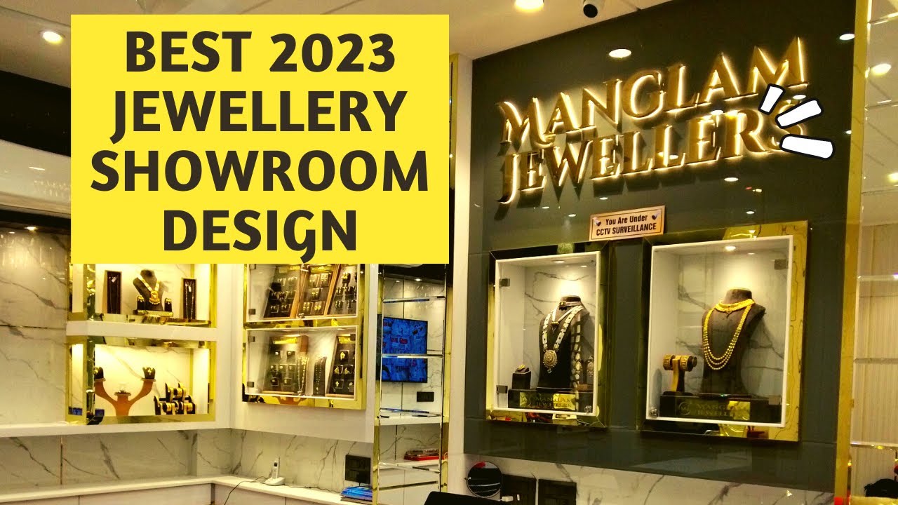Best Jewellery Shop Interior Design | Latest Jewellery Showroom Design | Jewellery  Showroom Tour