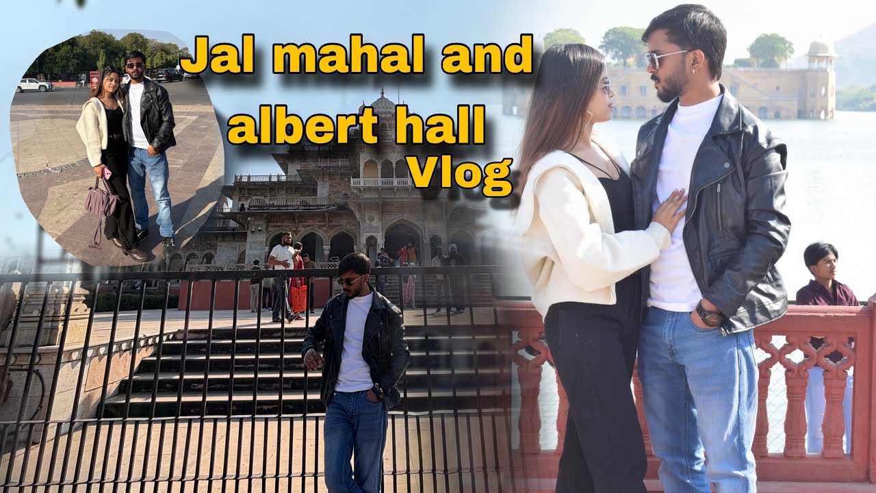Jal mahal and albert hall museum tour vlog #jaipur #jalmahal #alberthallmuseum 