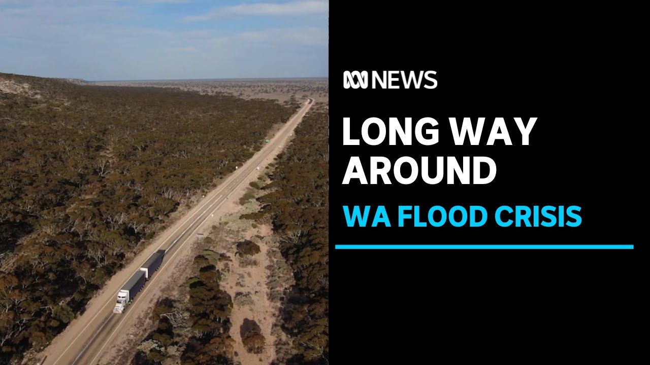 Truckies take on a mammoth journey to resupply flood-affected communities in WA's north ABC News.