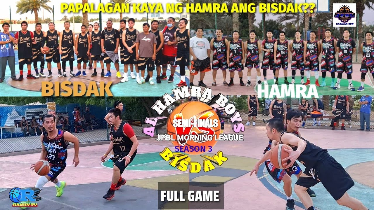 BISDAK vs AL HAMRA BOYS SEMI-FINALS FULL GAME IN JPBL MORNING LEAGUE|JUNE 10,2022