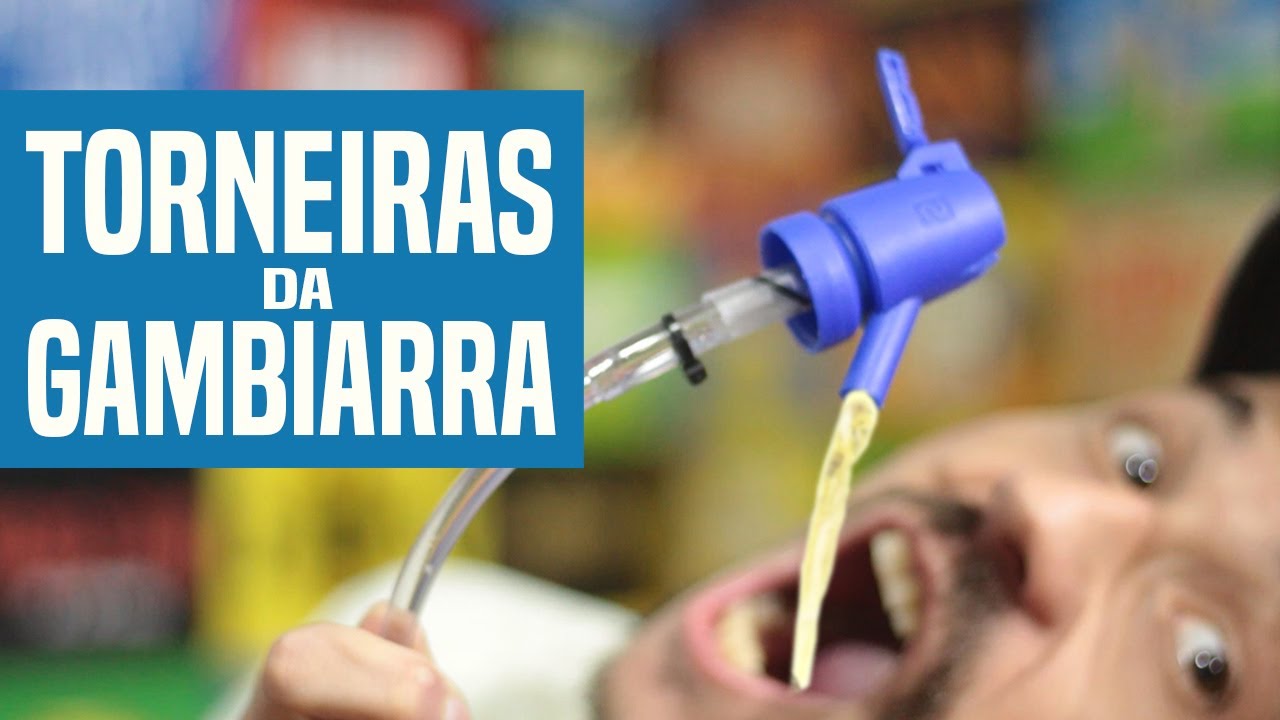 TORNEIRAS DA GAMBIARRA - ALTERNATIVAS DE BAIXO CUSTO