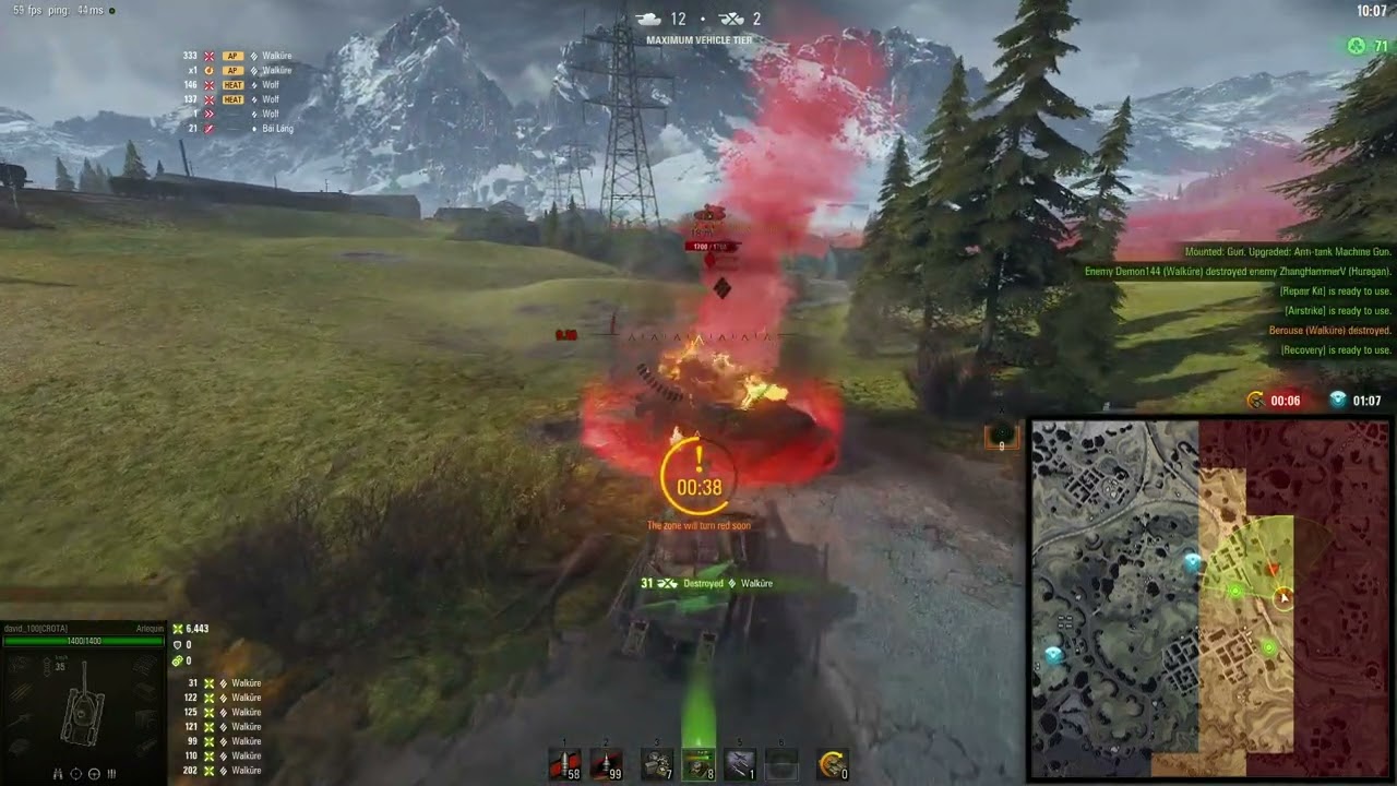 World of Tanks - Steel Hunter: Arlequin gameplay on Firnulfir – Win against a better Arlequin player
