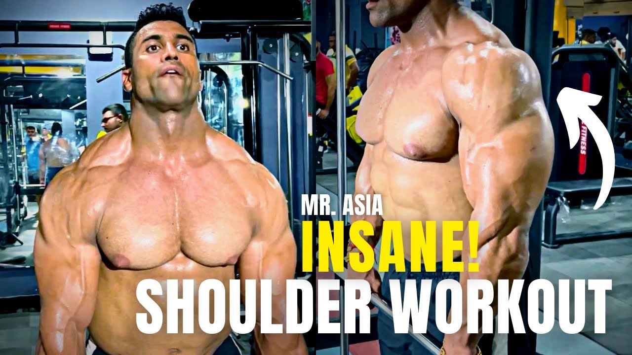 Shoulder Workout - Mr World Anuj Taliyan | 