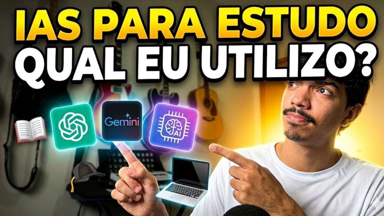 IAs no ESTUDO, quais eu utilizo? E como eu utilizo? A última é que revolucionou meu estudo.