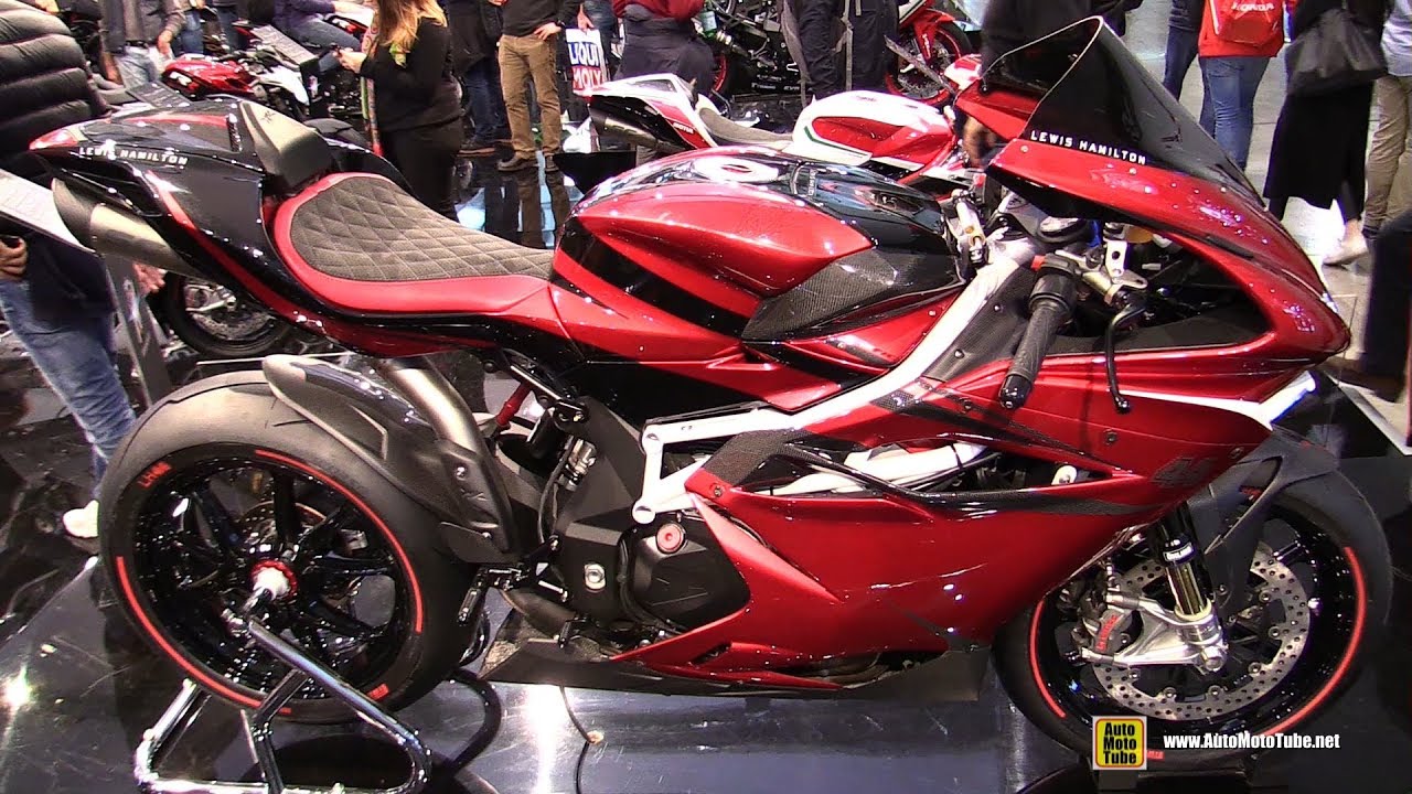 2018 MV Agusta F4 RC LH44 Lewis Hamilton - Walkaround - 2017 EICMA Milan Motorcycle Exhibition
