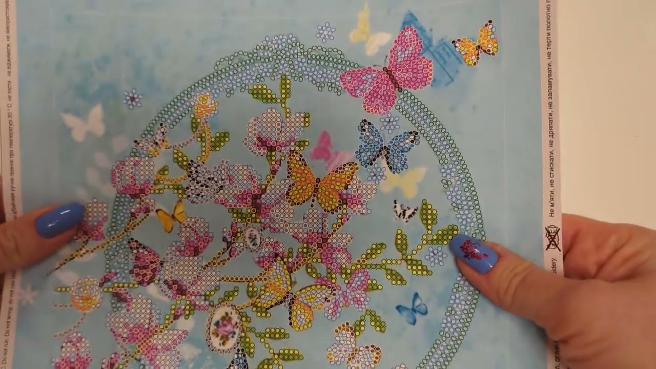 Вышивка бисером от Абрис Арт. Ключ от весны. Распаковка.