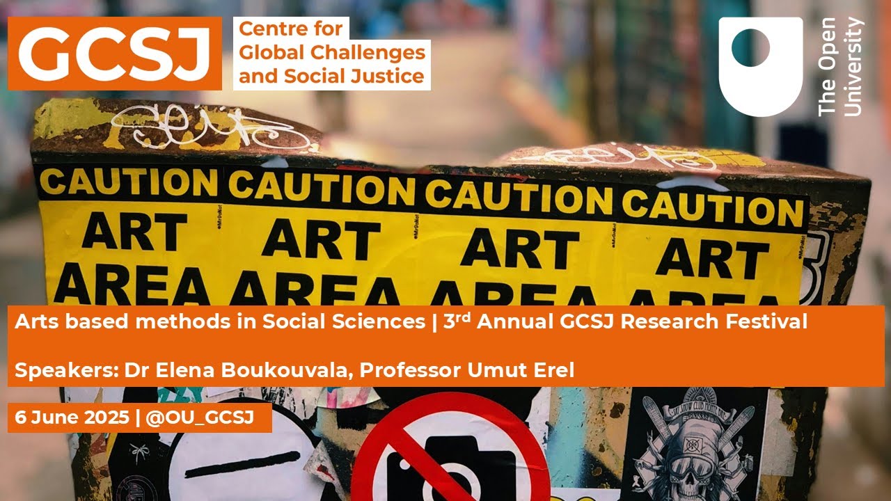 Arts based methods in Social Sciences - GCSJ Research Festival