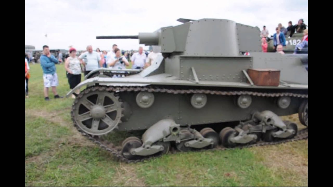 czołg 7 TP - pierwsza publiczna jazda www.dobroni.pl