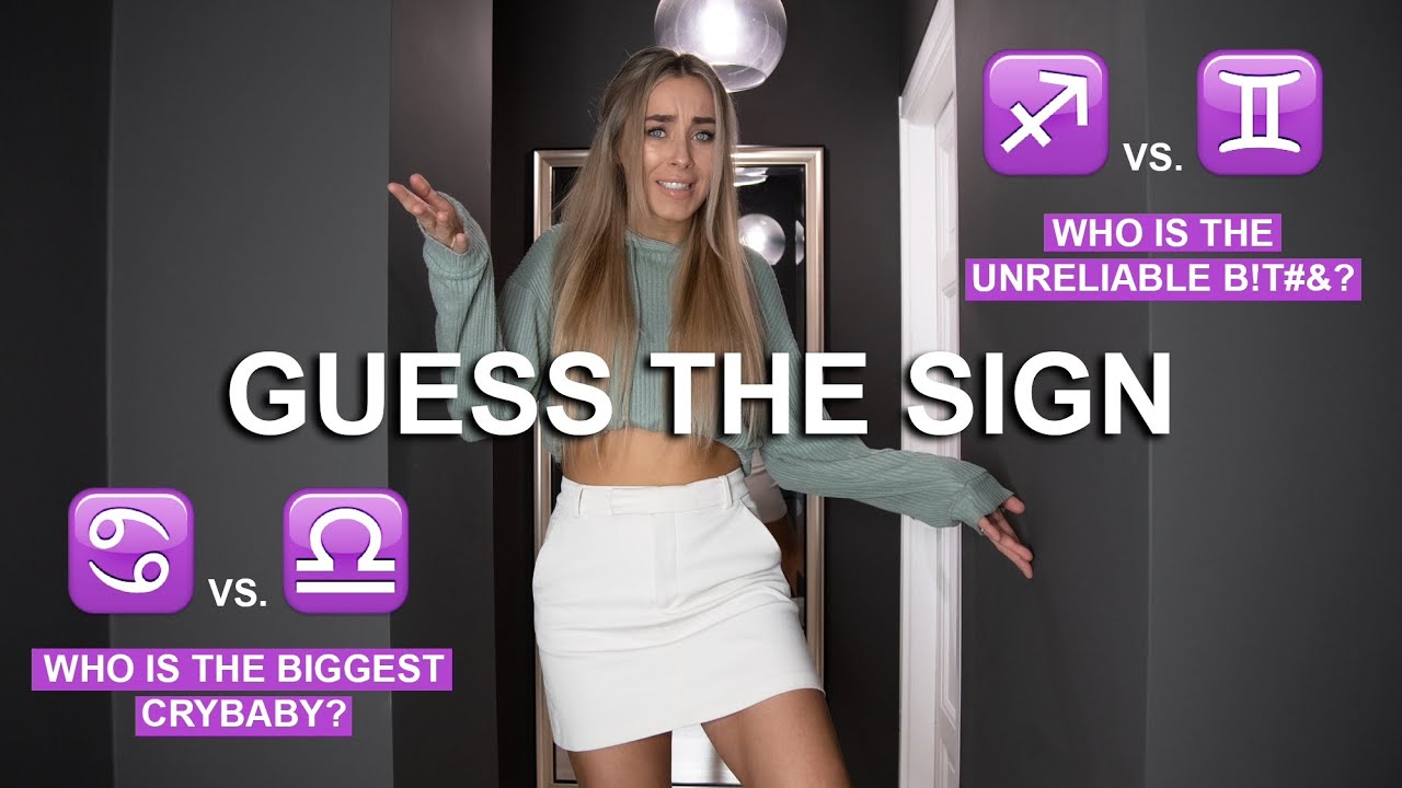 GUESS THE ZODIAC SIGN | The ULTIMATE Astrology Quiz *based on true scenarios*