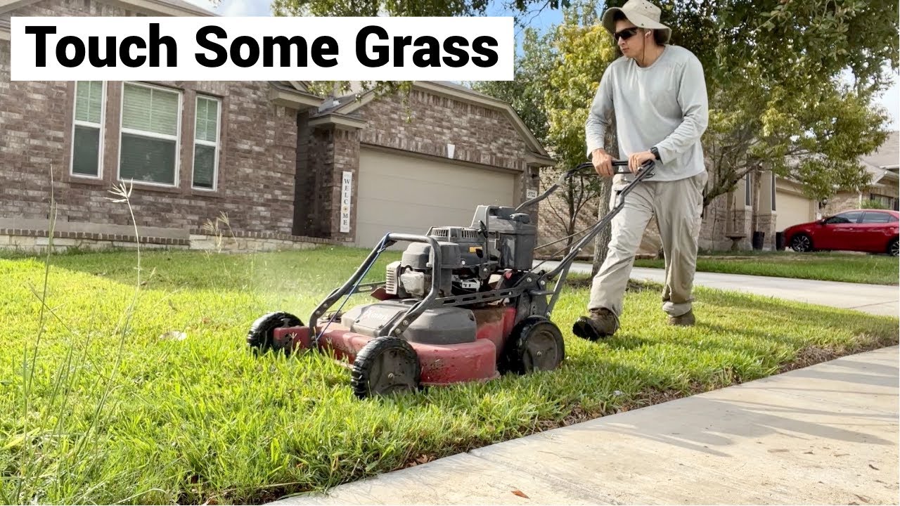 🚀 Видеоблог о самостоятельной стрижке газона за 520 долларов в день! 💰 Бизнес по уходу за газоном...