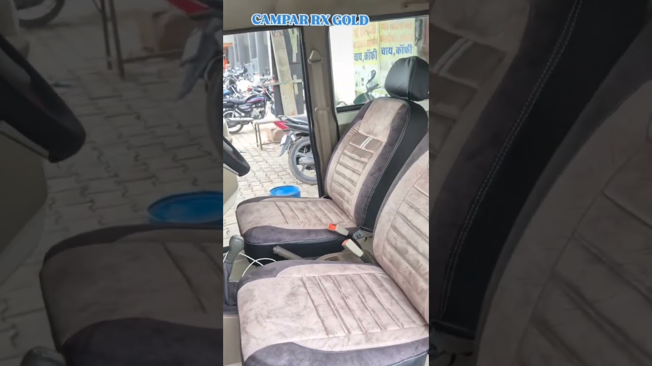 camper matting fabric seat covers#camper #mahindra #cjp #cjpprotest #primiumquality #modified #cjp