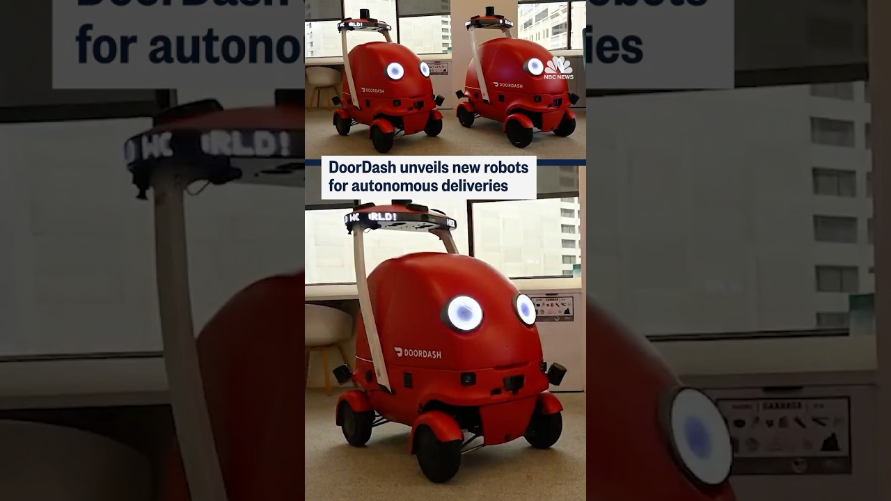DoorDash unveils new robots for autonomous deliveries