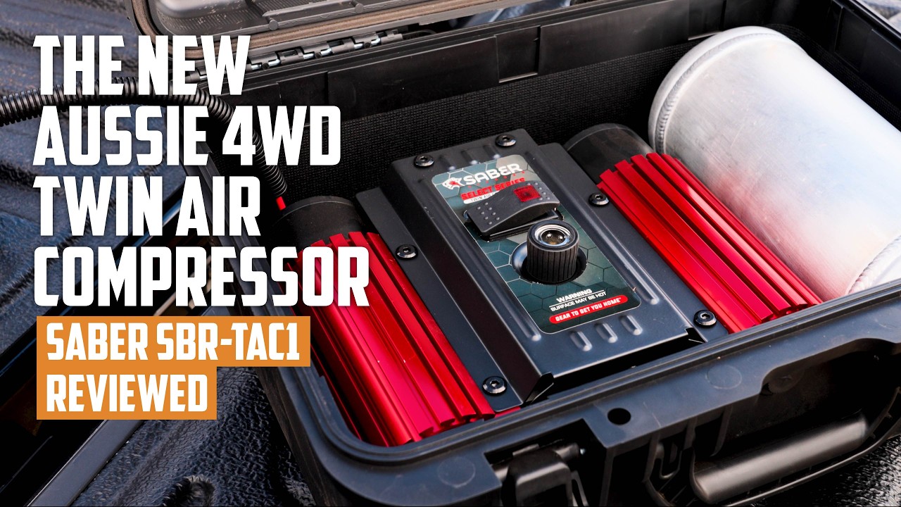 The New Aussie 4WD Twin Air Compressor | Saber SBR-TAC1 Review and Testing