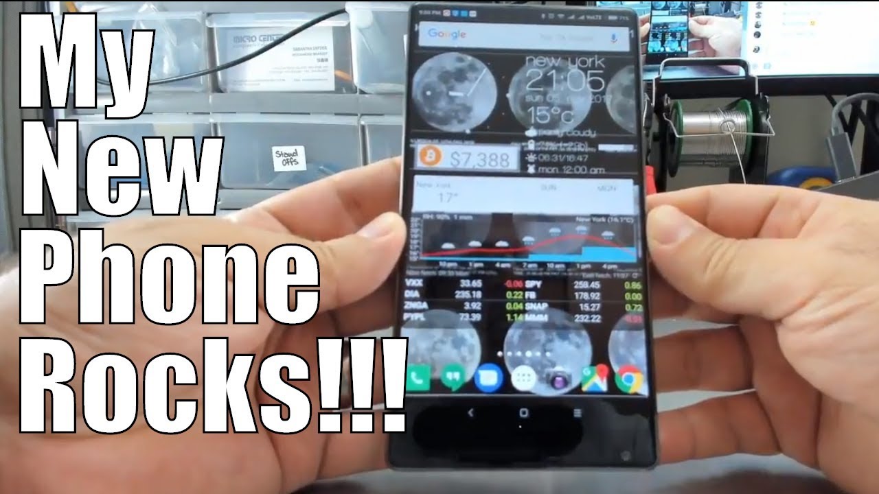 Xiaomi mi mix - the best bezel-less phone of 2018