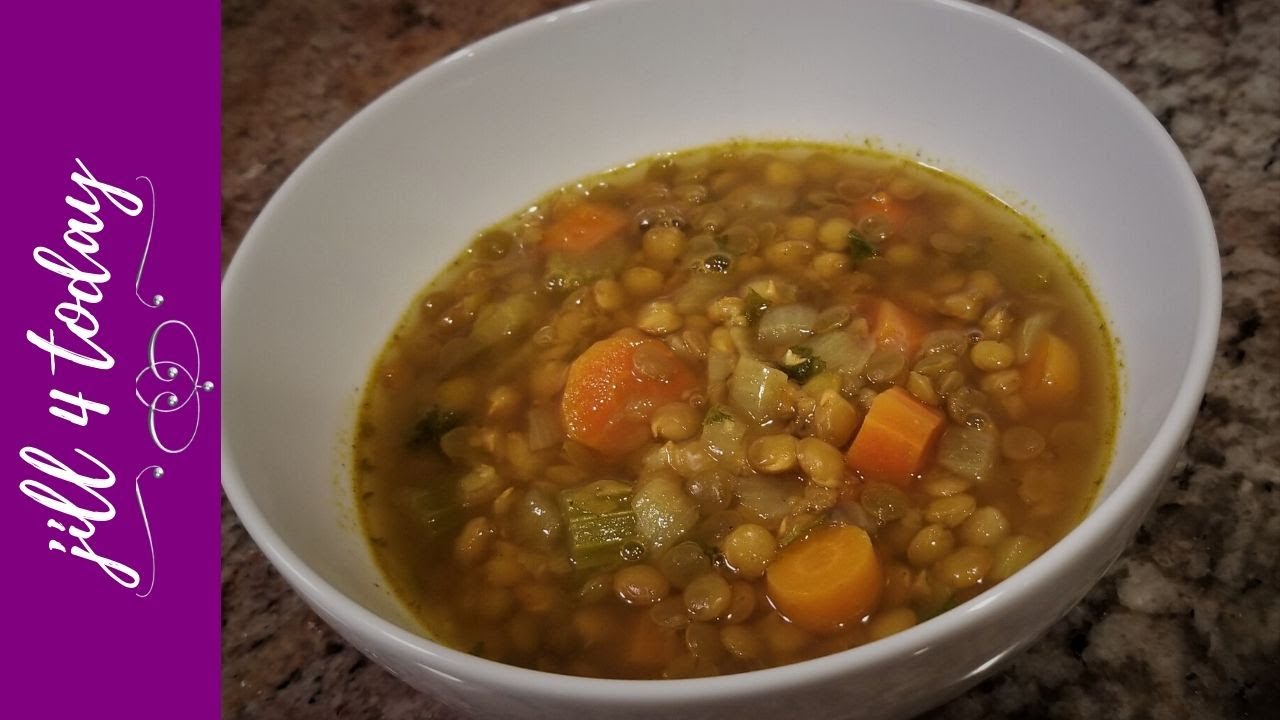 Plant-Based Spicy Lentil Soup | Instant Pot Recipe