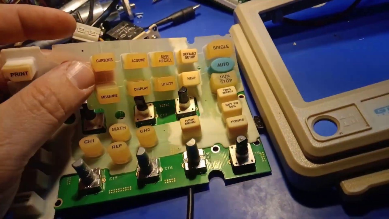 Reparación Osciloscopio Digital GRATTEN GA11002CAL PARTE 1