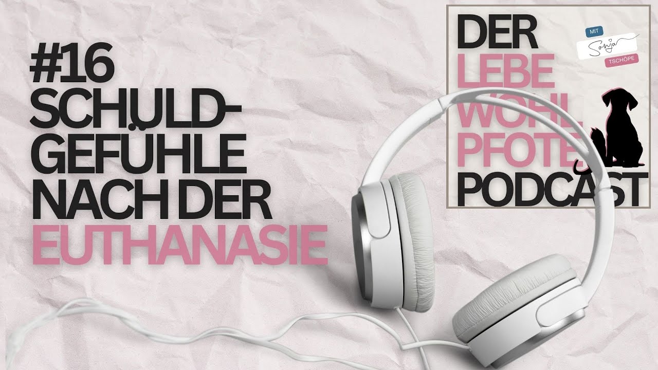 LEBEWOHLPFOTE-PODCAST: #16 Schuldgefühle nach der Euthanasie