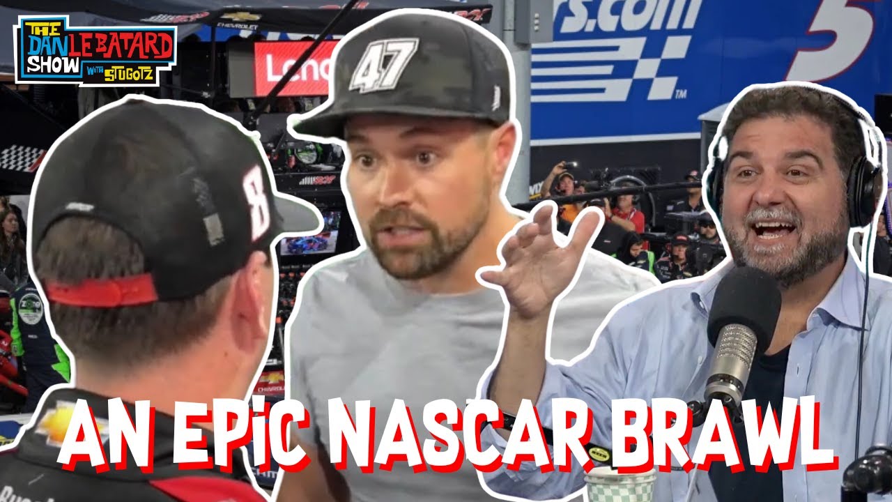 Reacting to the Epic Kyle Busch and Ricky Stenhouse Jr NASCAR Brawl | The Dan Le Batard Show