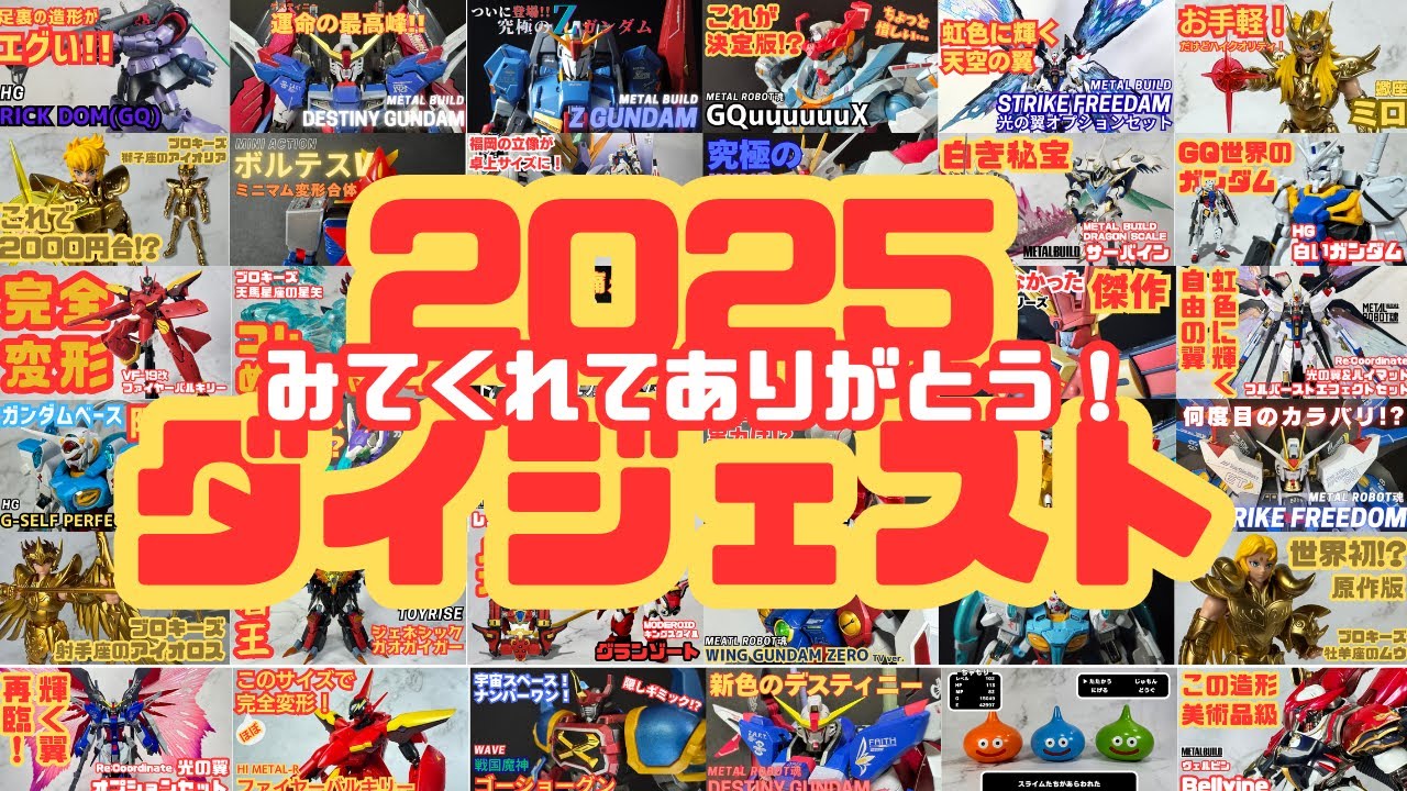 2025ダイジェスト！動画見てくれてありがとう！