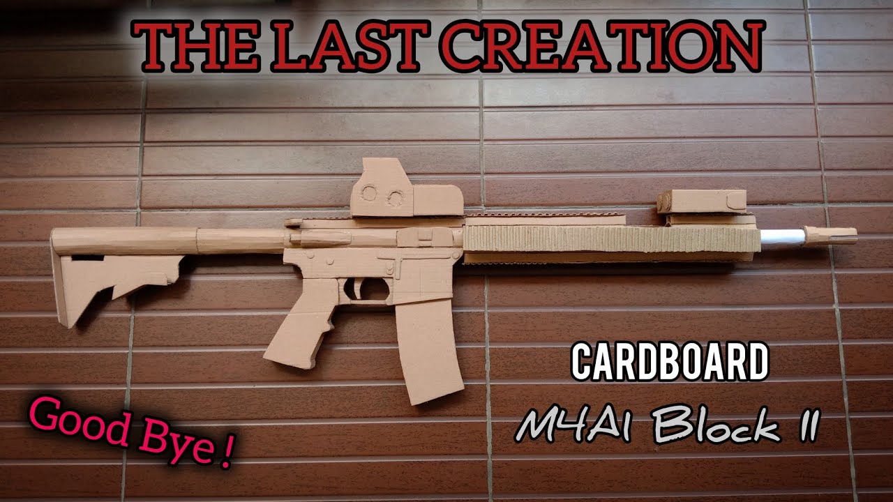 Cardboard M4A1 Block II 🇺🇸