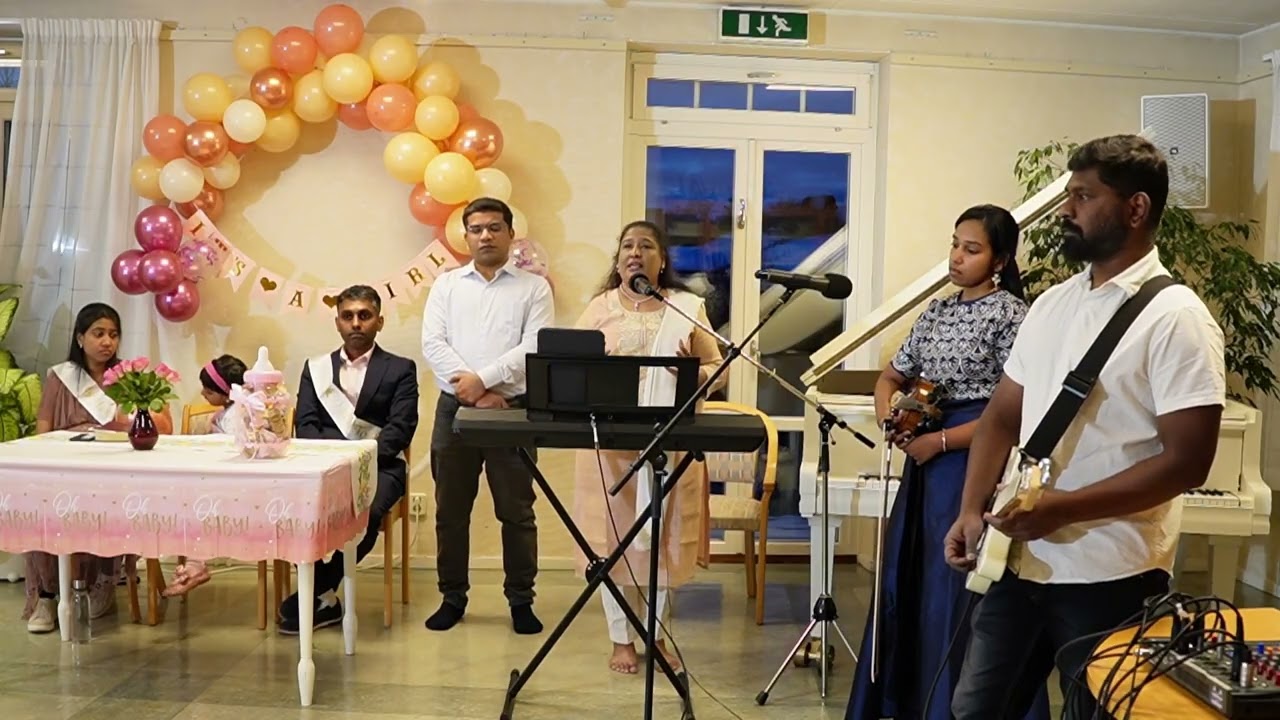 Benishpa's Baby shower Prayer meeting - Worship English Song