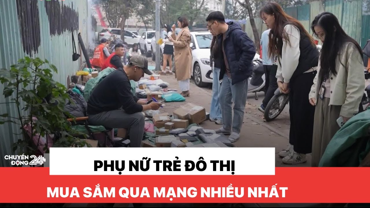 Phụ nữ trẻ đô thị mua sắm qua mạng nhiều nhất
