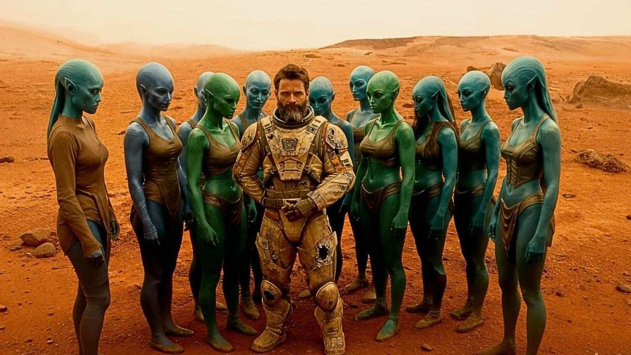 Me Estrellé en Misión Espacial, Ahora Soy Trofeo de Raza de Mujeres que Jamás Vio a un Hombre
