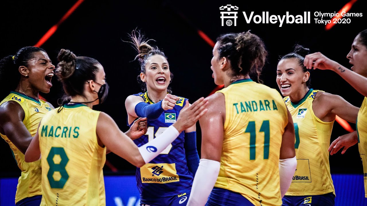 Brilliant Plays of Women's Team Brazil 🇧🇷 2x Olympic Champion! | Volleyball World