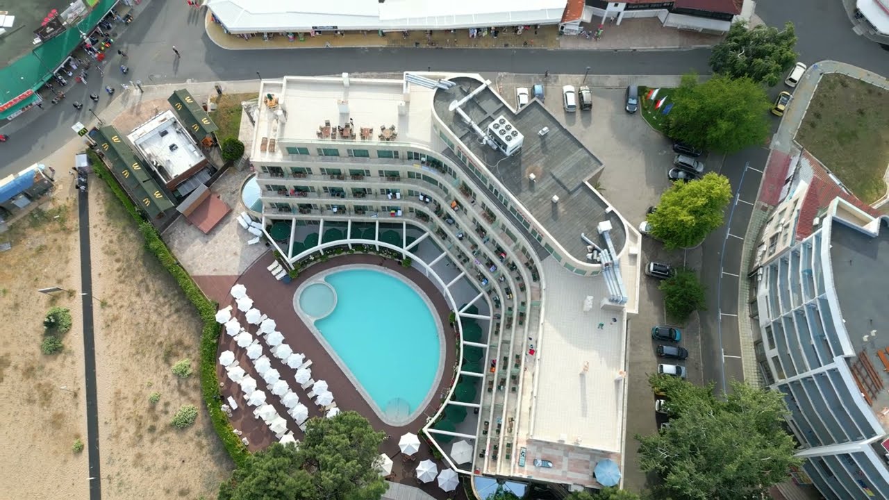Sunny Beach Hotel Jeravi 2024 4K Drone
