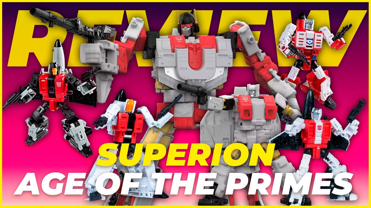 🔥 Un combiner espectacular – Superion Age of the Primes | Review GEEKSONAS