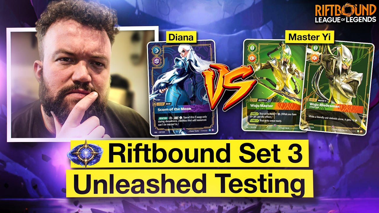 Master Yi DESTROYS My Diana Deck | Set 3 Riftbound TCG Gameplay