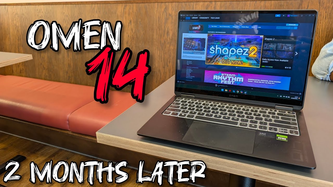 Игровой ноутбук HP OMEN TRASCEND 14
