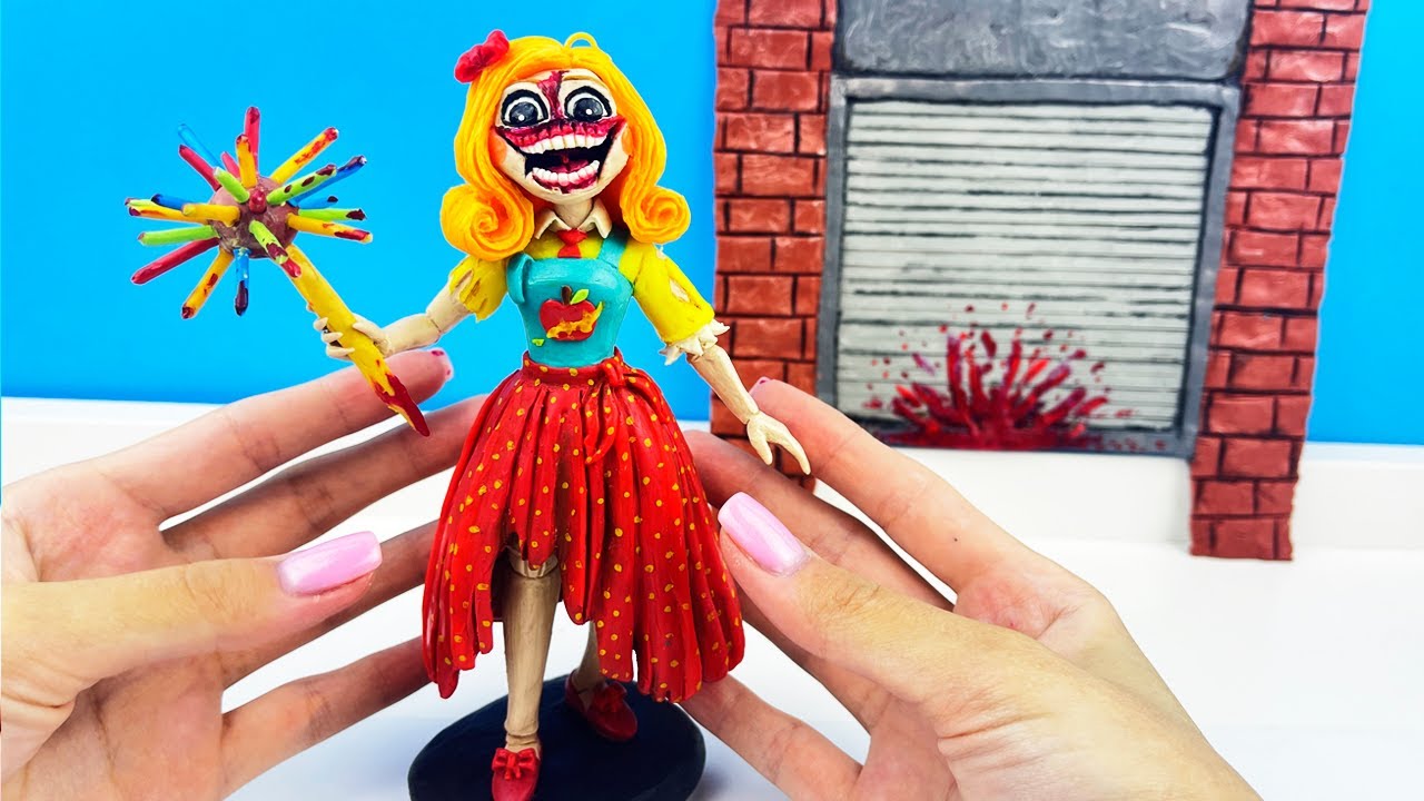 Лепим Мисс Приятность - монстр, который преследует в темноте!