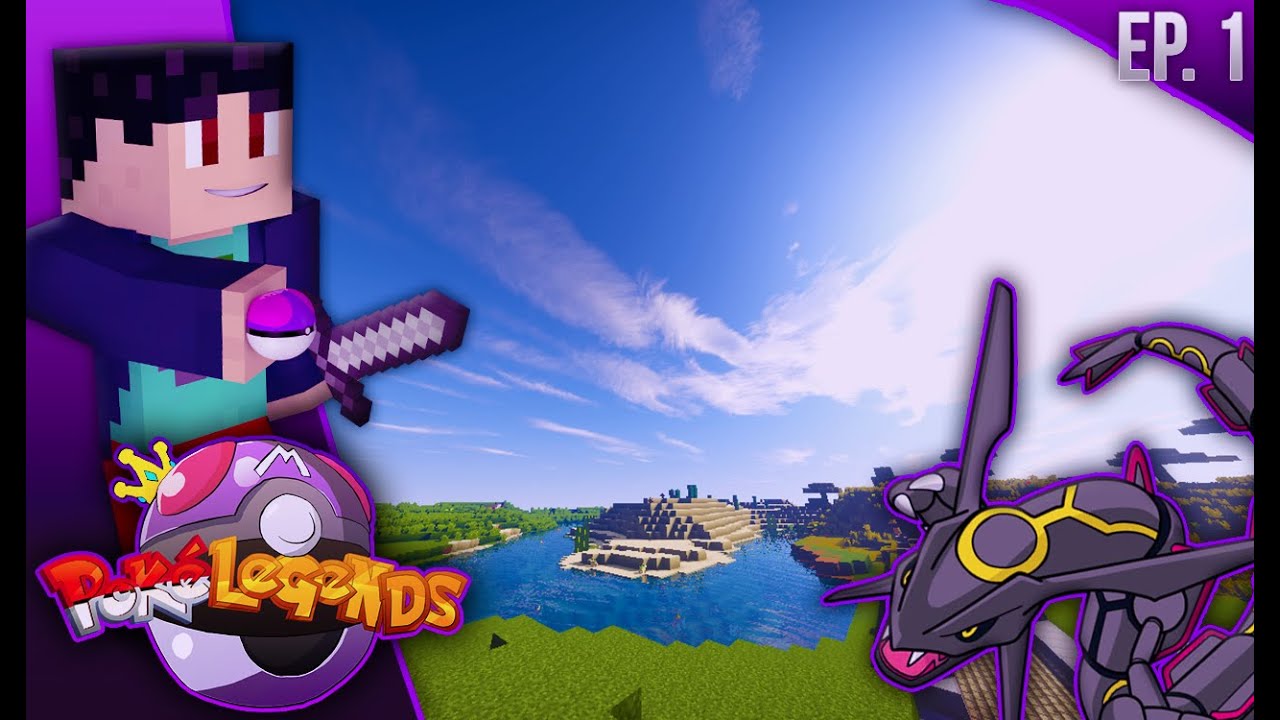 Minecraft PokeLegends SMP - Episode 1 - SHINY RAYQUAZA! (Pixelmon 4.0.8 Survival Roleplay SMP)