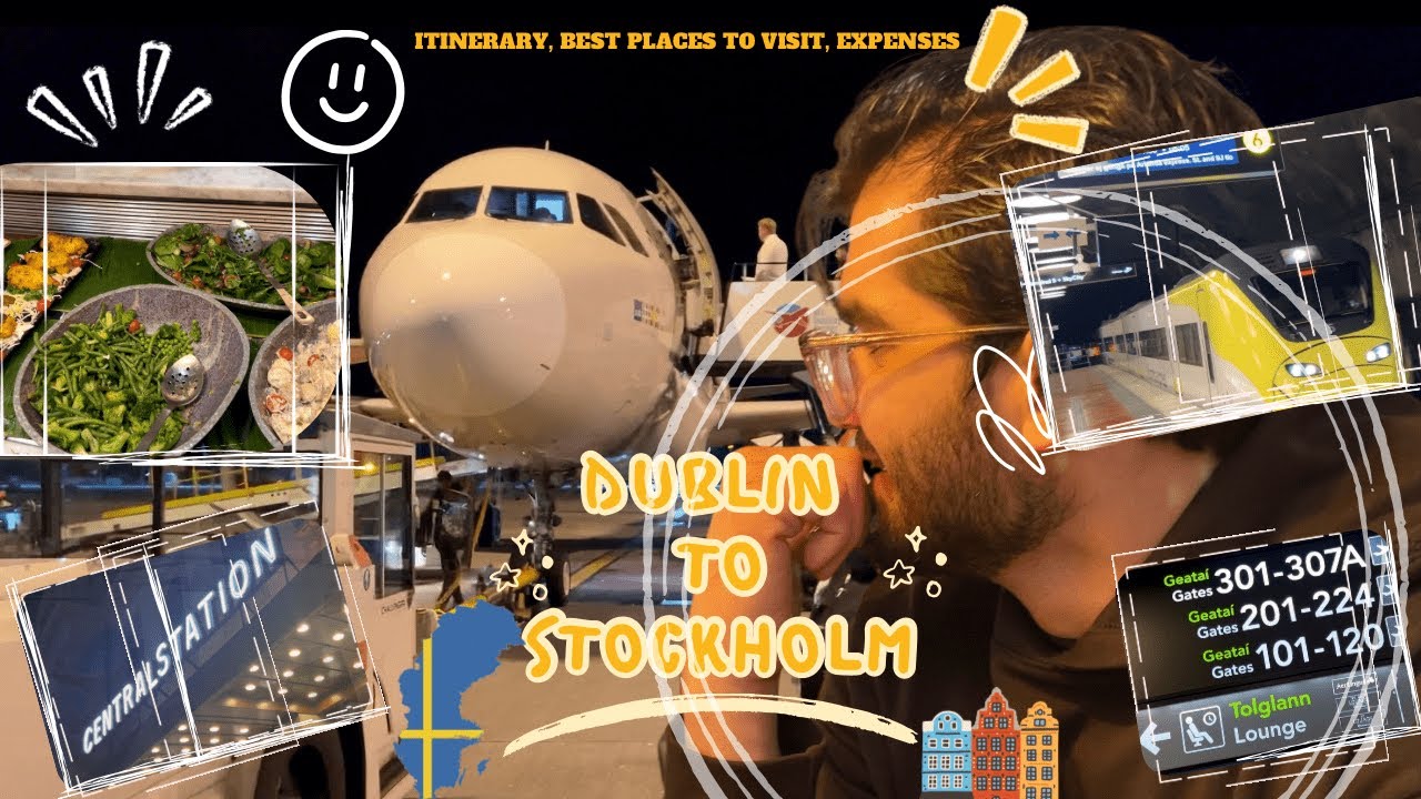 Stockholm Itinerary | Indian travel vlogger | Things to do in Stockholm | Sweden short-trip budget