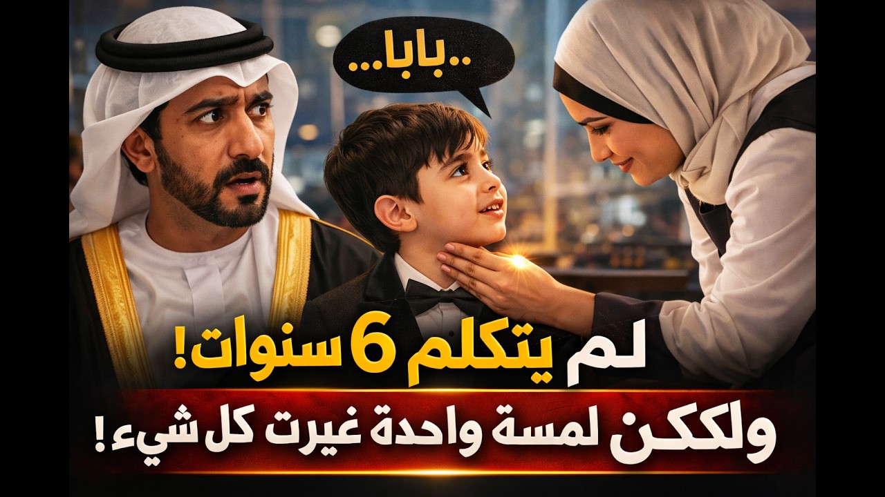 الجميع تجاهل الطفل الصامت… لكن نادلة فقيرة اكتشفت السر في ثوانٍ!